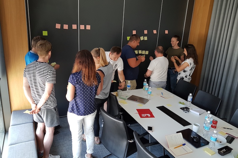 szkolenie z zarządzania projektami w trakcie